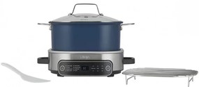 Multicooker Ninja MC1101EU, 1400W, 6 L, 8 programe, Timer, Manere si baza reci, Albastru