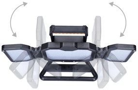 Proiector LED reîncărcabil dimabil Solight WM-50W-RE LED/50W/12000mAh 4000K IP54