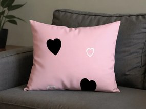 Set 2 bucati huse decorative pentru perna CORAZON BLEND 50x70 cm, roz