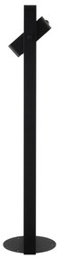 Stalp solar cu senzor de miscare, protectie IP44, Saulio negru
