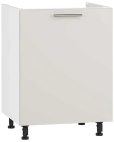 Dulap de jos Vento DK-60/82, alb / crem