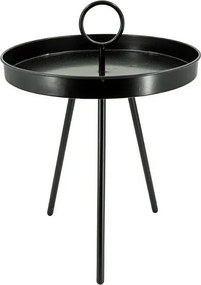 Set de gradina KATO SIRVON - 2 scaune si masuta rotunda, negru/alb