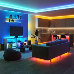 Philips - Bandă LED RGBIC dimmabilă SMART STRIP 3m LED/13W/230V 2700/6500K Wi-Fi