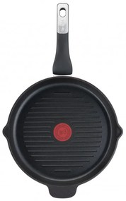 Tefal Grill Pan E2294074 GRILP 26 RND IC G6 UNLIMITED CA, 26 cm, Thermo-Signal & Fusion, fără PFOA, inducție, negru