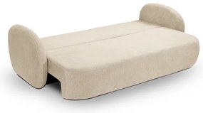 Canapea extensibilă cu 3 locuri OLBIA, bej