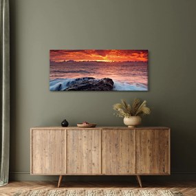 Tablou cu mare (120x50 cm)