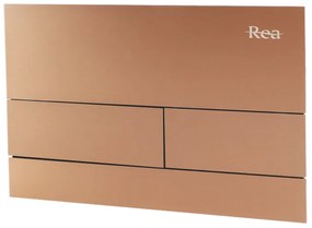 Cadru WC incastrat K011A-Q Rea cu buton T cupru periat