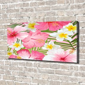 Imprimare tablou canvas Flori tropicale