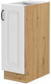 Dulap inferior pentru coș Sheila 30 D CARGO BB (Stejar artisan + Alb). 1032489