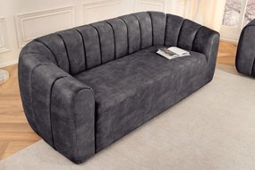 Canapea 3 locuri, Catifea Antracit, Babylon A-44510 VC