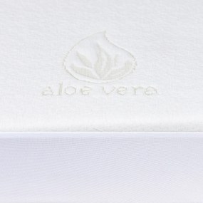 Protecție impermeabilă pentru saltea 4Home Aloe Vera cu bordură, 90 x 200 cm + 30 cm, 90 x 200 cm