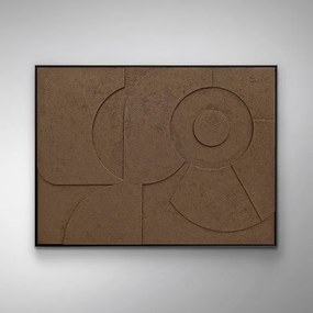 Tablou / Basorelief decoratiune perete Geomia 120x90cm