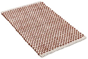 Covoraș de baie teracotă 50x80 cm Rafael – douceur d'intérieur