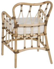 Fotoliu în culoare naturală țesut – Ixia