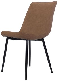 Set 2 buc. scaune pentru sufragerie Morose (maro auriu). 1009938