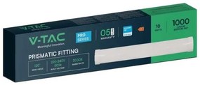 Corp de iluminat liniar cu LED cip SAMSUNG 10W, 1000lm, 6500K, 30cm V-TAC