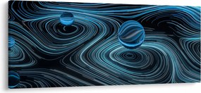 Tablou abstract (120x50 cm)