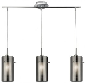 Lustra suspendata design modern Duo II 3L crom 3303-3SM SRT