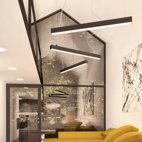 Lustră LED pe cablu PESANTE LED/40W/230V neagră RED-Design Rendl-R12721