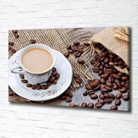 Pictură pe pânză Cafea cu lapte
