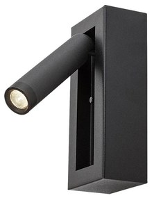 Aplica de perete LED design minimalist Gello negru