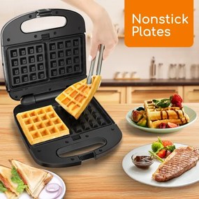 Aparat de sandvici Aigostar 800W/230V negru