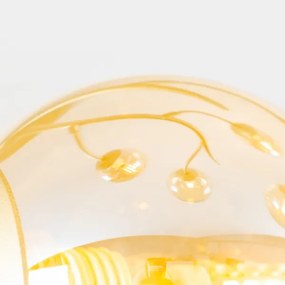 Lustră LED aplicată Brilagi MISTEL 15xG9/3W/230V auriu