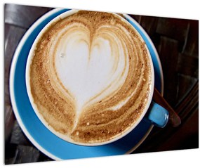Tablou - Latte art (90x60 cm)