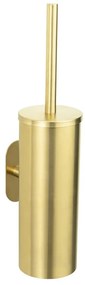 Perie de WC aurie autoadezivă din oțel inoxidabil Orea Gold – Wenko