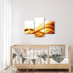 Tablou - Abstrac galben (90x60 cm)
