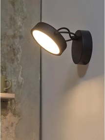 Osram - Aplica de perete LED DECOR PUCK, 11 W, 230 V, negru