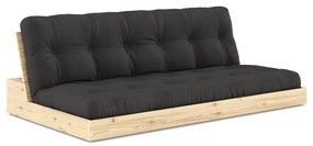 Canapea gri închis extensibilă 196 cm Base – Karup Design