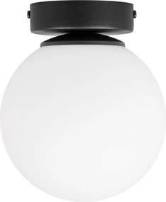 Plafonieră MOONLIGHT 1xE27/15W/230V Ø 16 cm neagră