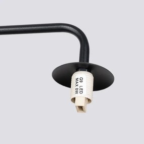 Lampă de perete Sollux SL.1661 ASTRAL 1xG9/8W/230V negru