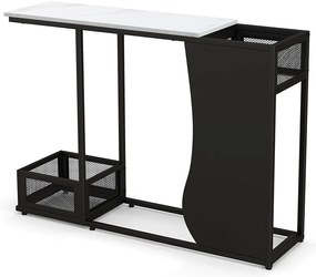 Consolă cu blat din imitație de marmură