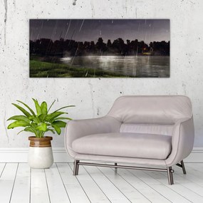 Tablou - Seara ploioasă (120x50 cm)