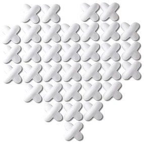 Decoraţiune pentru perete CROSS STITCH set/40buc 