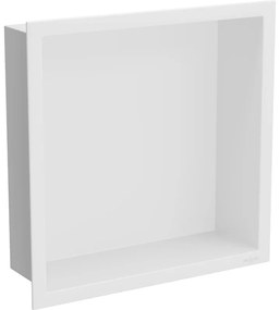 Mexen X-Wall-R raft de încastrare cu flanșă 30 x 30 cm, Albă - 1920303010