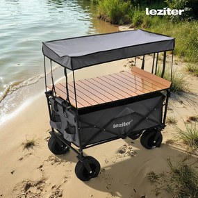 Masă de picnic premium pentru cărucior de plajă