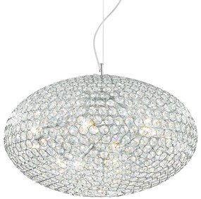 Lustră de cristal pe cablu Ideal Lux ORION 12xE14/40W/230V