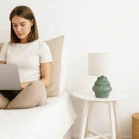 Rabalux GLIMO 74059 - Lampă de masă 1xE14/40W/230V, verde