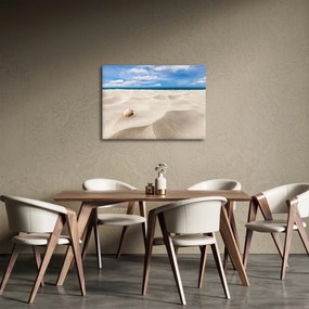 Tablou - Scoici pe plajă (70x50 cm)