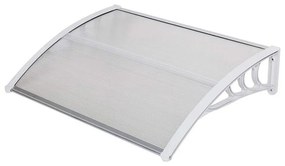 Marchiza copertina din policarbonat 120x90 cm-alb