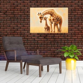 Tablou - Girafe (90x60 cm)