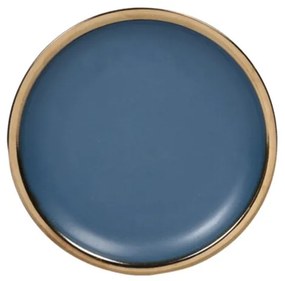 Farfurie desert Finesse din portelan albastru 21 cm