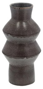 Vază din gresie ceramică Villa Collection Rost, înălțime 30 cm, albastru închis