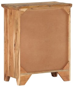 Servanta, 60 x 33 x 75 cm, lemn masiv de acacia lemn reciclat
