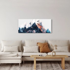 Tablou - Pădure, abstrecție (120x50 cm)