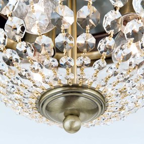 Plafoniera cristal Asfour design elegant lux PLAFOND D-35cm alama