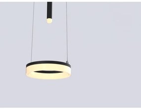 Lustră LED dimabilă pe cablu Wofi 6054-302 JESSE LED/15,5W/230V negru